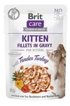 Brit Care Cat Fillets In Gravy Kitten Tend.turkey 85g
