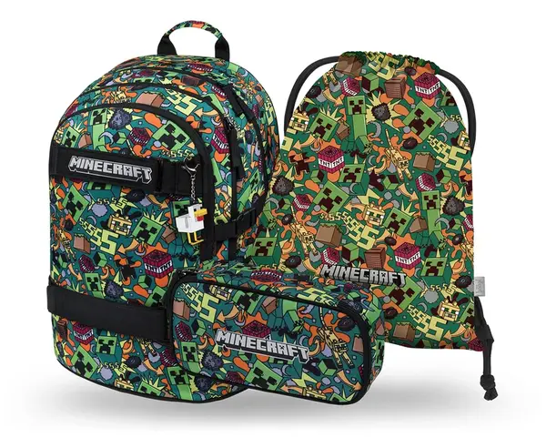 Školská sada Skate Minecraft Chaos