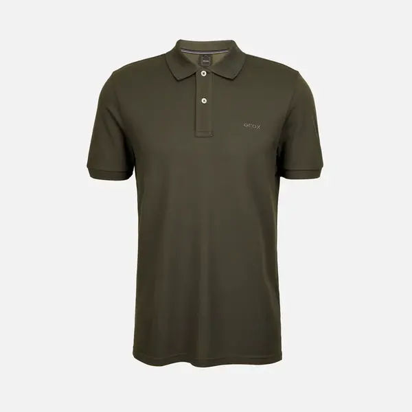 Khaki pánské polotričko Geox Polo - Pánské