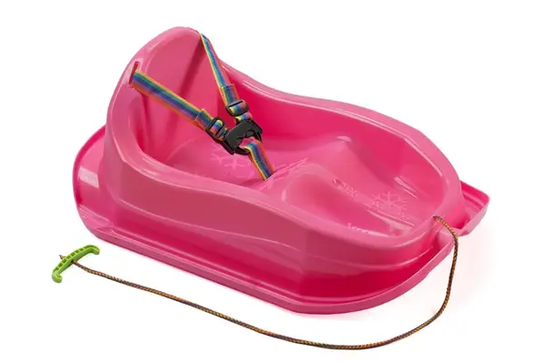 Plastové boby růžové mini