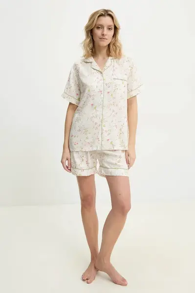 Pyžamo Answear.LAB béžová barva