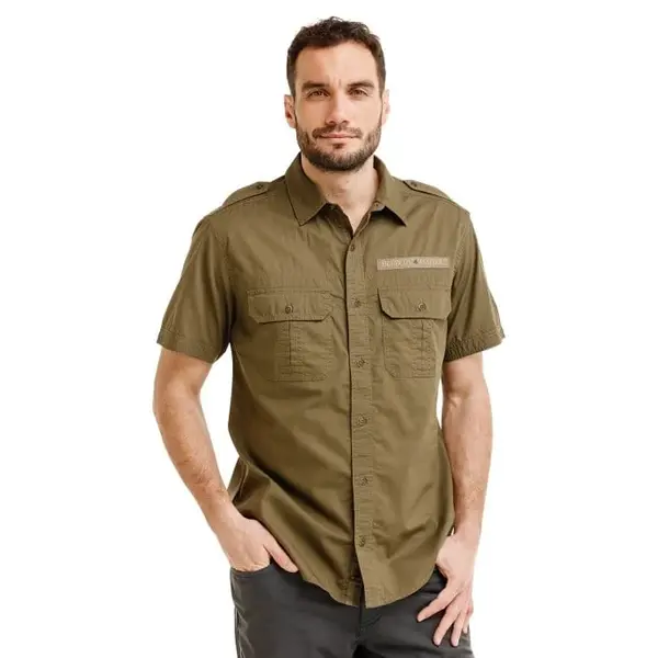 Bushman Pánská expediční košile Major II, tmavá khaki M