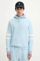 Mikina Hollister Co. pánská, modrá barva, s kapucí, s aplikací, KI322-5006