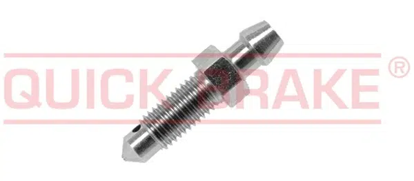 QUICK BRAKE Odvzdušňovací šroub M7x1, délka 33 mm, na brzdové vedení