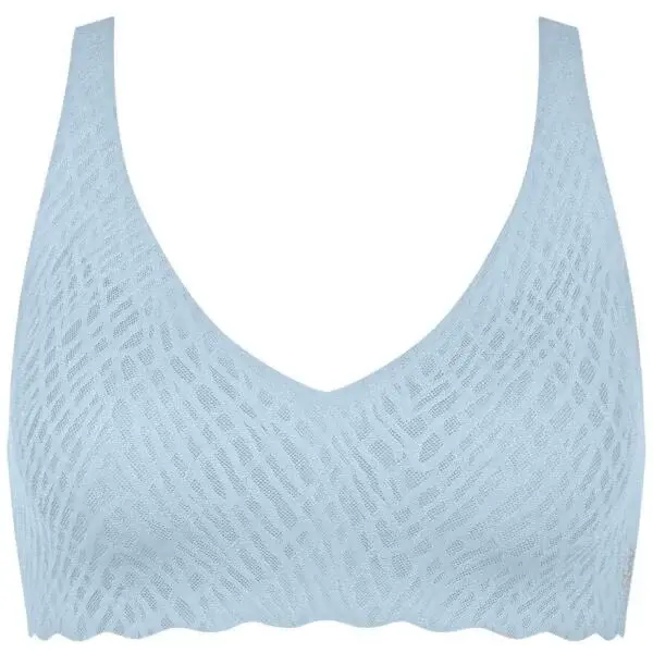 SLOGGI ZERO FEEL BLISS SOFT BRA Dámská podprsenka, světle modrá, velikost