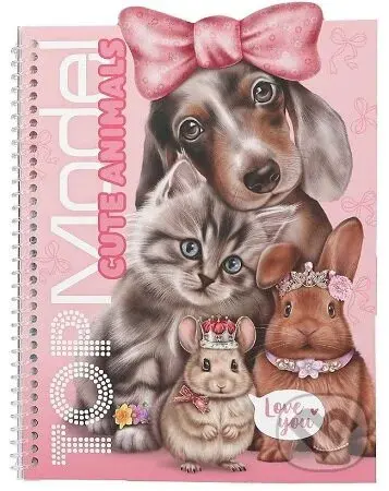 Top Model Gute Animals - Kreatívny blok nálepiek