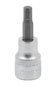 Zástrčné hlavice Imbus 3/8", délka 48 mm, různé rozměry - JONNESWAY Velikost: H10