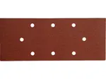 Brusné papíry, různé hrubosti, 93 x 230 mm, 8 otvorů, 10 ks - EXTOL PREMIUM Zrnitost: P80