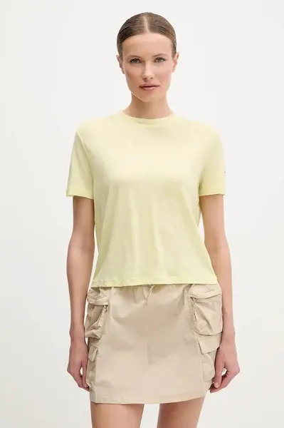 Sportovní triko Icebreaker Merino 150 Tech Lite žlutá barva, IB0A56Y20AB1