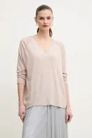 Svetr z hedvábné směsi Marc Aurel