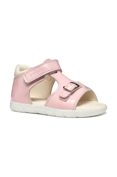Dětské sandály Geox ALUL růžová barva, B551YC.00066