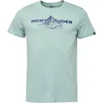 Northfinder FID Pánské tričko, šedá, velikost