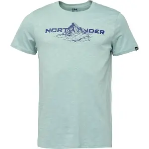 Northfinder FID Pánské tričko, šedá, velikost