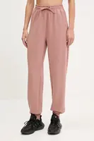 Tepláky adidas Performance Designed for Training dámské, oranžová barva, JN7176