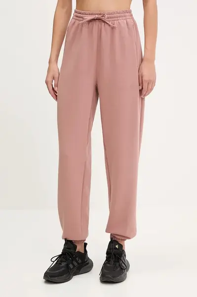 Tepláky adidas Performance Designed for Training dámské, oranžová barva, JN7176