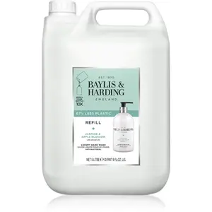 Baylis & Harding Jasmine & Apple Blossom tekuté mydlo na ruky náhradná náplň 5000 ml