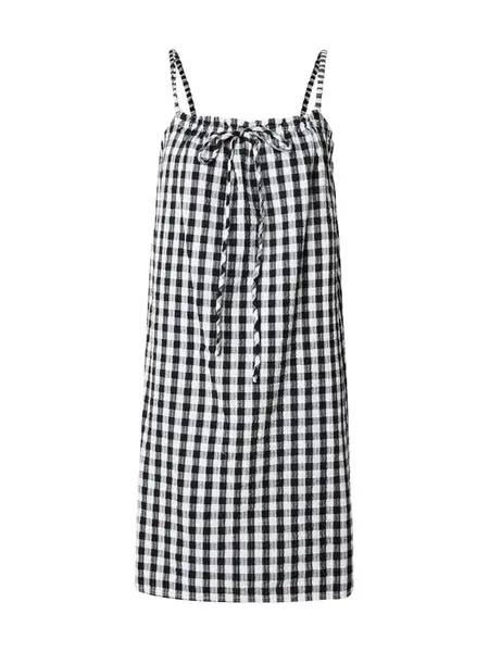 VERO MODA Letné šaty 'VMOTHEA'  čierna / biela