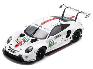 Porsche 911 RSR-19 91 Gianmaria Bruni - Richard Lietz - Frederic Makowiecki "Porsche GT Team" GTE Pro Winner "24 Hours of Le Mans" (2022) with Acryli