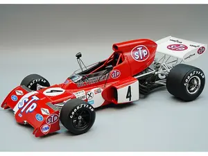 March 721X 4 Niki Lauda Formula One F1 "Monaco GP" (1972) Limited Edition to 100 pieces Worldwide "Mythos Series" 1/18 Model Car by Tecnomodel