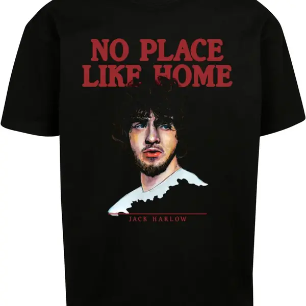 Pánské tričko Jack Harlow No Place Like Home černé