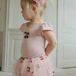 Dívčí šaty Konges Sløjd MARINA DRESS růžová barva, mini, KS103900