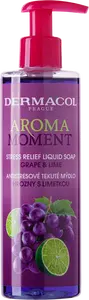 DERMACOL Aroma moment tekuté mýdlo hrozny a limeta 250 ml