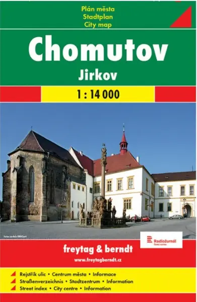 Chomutov, Jirkov mapa 1:14 000 (Defekt)
