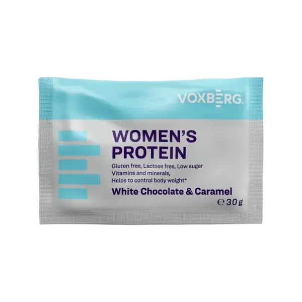 VOXBERG Women's Protein Bílá Čokoláda & Karamel 30 g