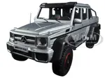 Mercedes G63 AMG 6X6 Silver 1/18 Model Car by Autoart