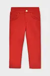 Kojenecké kalhoty Mayoral červená barva, 560