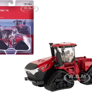 Case IH Steiger Quadtrac 715 Tractor Red "Case IH Agriculture" Series 1/64 Diecast Model by ERTL TOMY