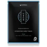 KORIKA Hydratační plátýnková maska s 8 typy kyseliny hyaluronové Korean Heritage (Hydrating Sheet Mask) 25 g