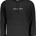 Tommy Jeans Sweatshirt - TJM REG LINEAR HOODI black