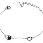 Vuch Romantický ocelový náramek Fidelity Silver