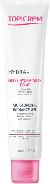 Topicrem Osvěžující pleťový gel HYDRA+ (Moisturizing Radiance Gel) 40 ml