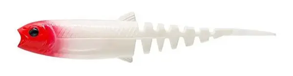 Savage gear gumová nástraha cannibal minnow v-tail red head - 12,5 cm 12,8 g