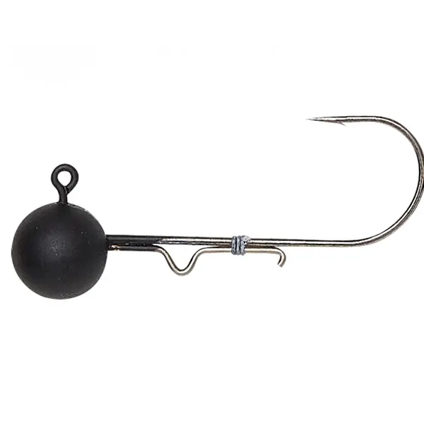 Savage gear jigová hlavička tungsten ball jighead matt black 1/0 - 3,5 g