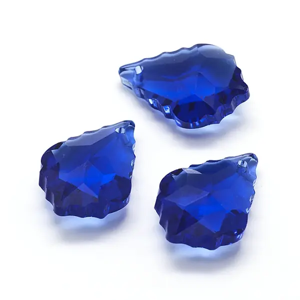 Faceted Glass Pendants