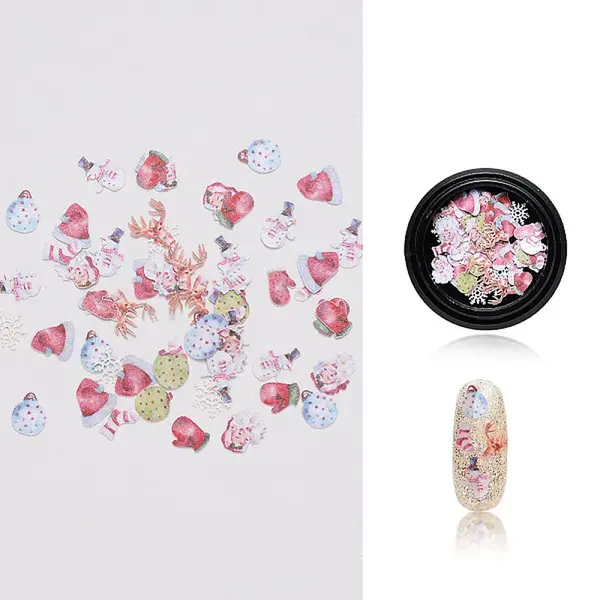 Paper Cabochons for Christmas