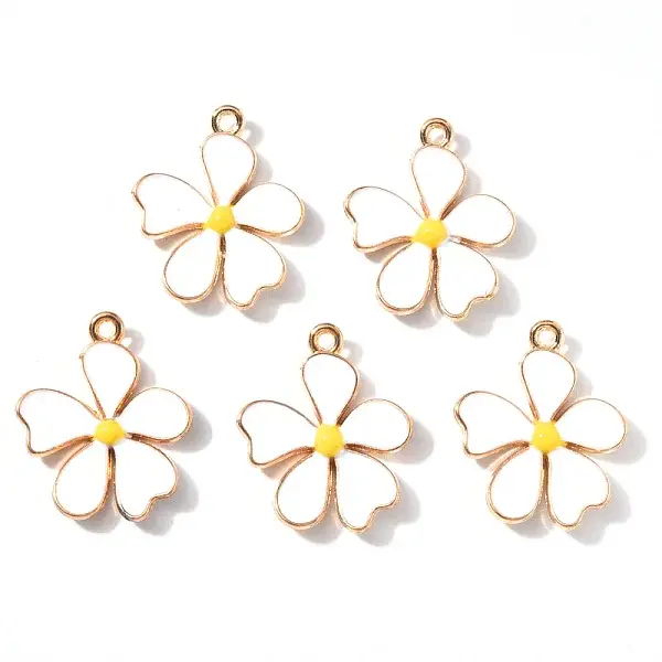 Alloy Enamel Pendants