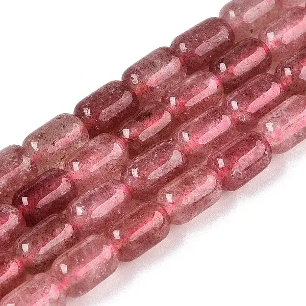 Natural Strawberry Quartz Beads Strands