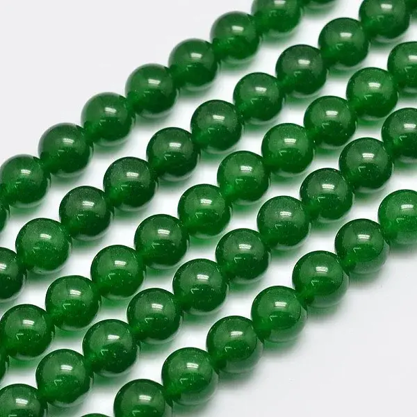Natural & Dyed Malaysia Jade Bead Strands