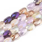 Electroplate Glass Beads Strands