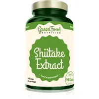 GreenFood Nutrition Shiitake Extract kapsle ze vzácné houby 120 cps