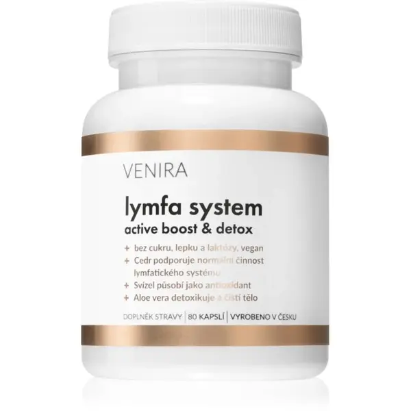 Venira Lymfa systém kapsle pro podporu detoxikace organismu 80 cps