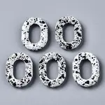 Spray Painted CCB Plastic Linking Rings