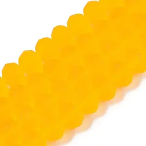 Transparent Glass Beads Strands