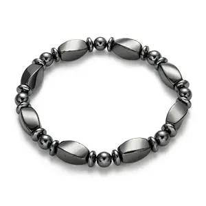Non-Magnetic Synthetic Hematite Bracelets
