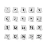 Acrylic Tent Table Number Sign
