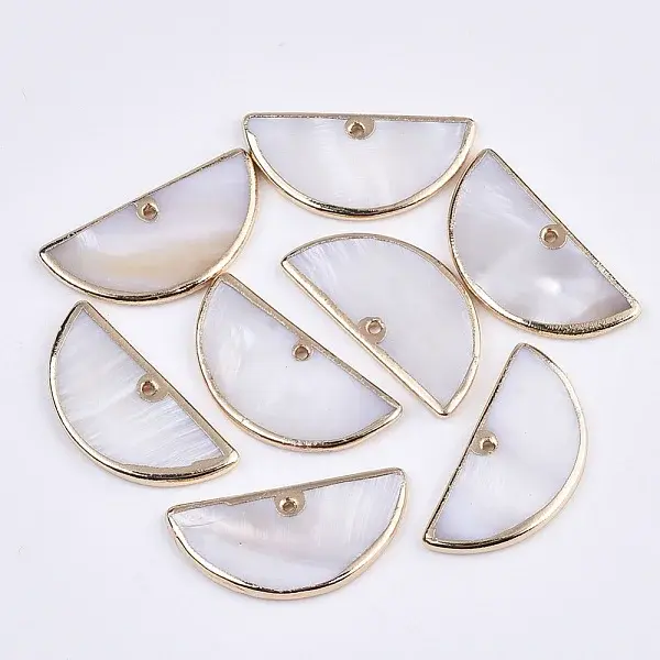 Natural Freshwater Shell Pendants